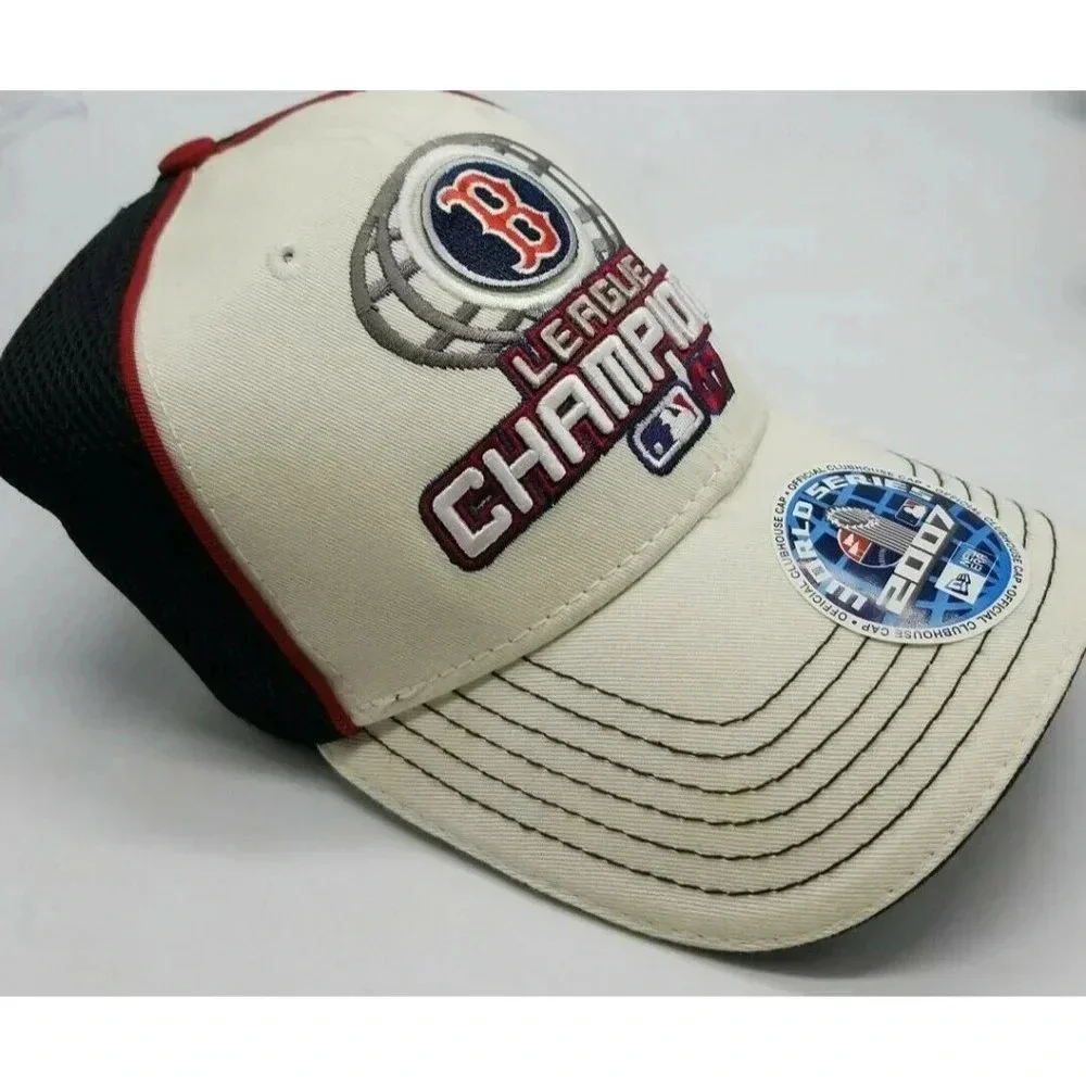 Boston Red Sox 2007 American League Champions New Era Official Clubhouse Hat NEW